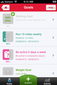 Now this is mid-week for me so don't mock my only half-completed goals! 