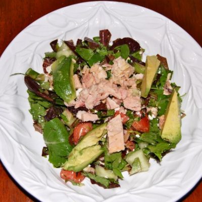 Chopped Salad with Tuna