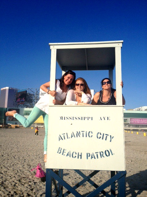 Standard: Jersey Shore Life Guard Stand Picture. 
