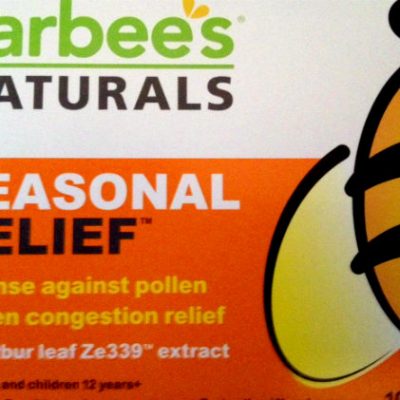 Allergy Season-Zarbees to the Rescue